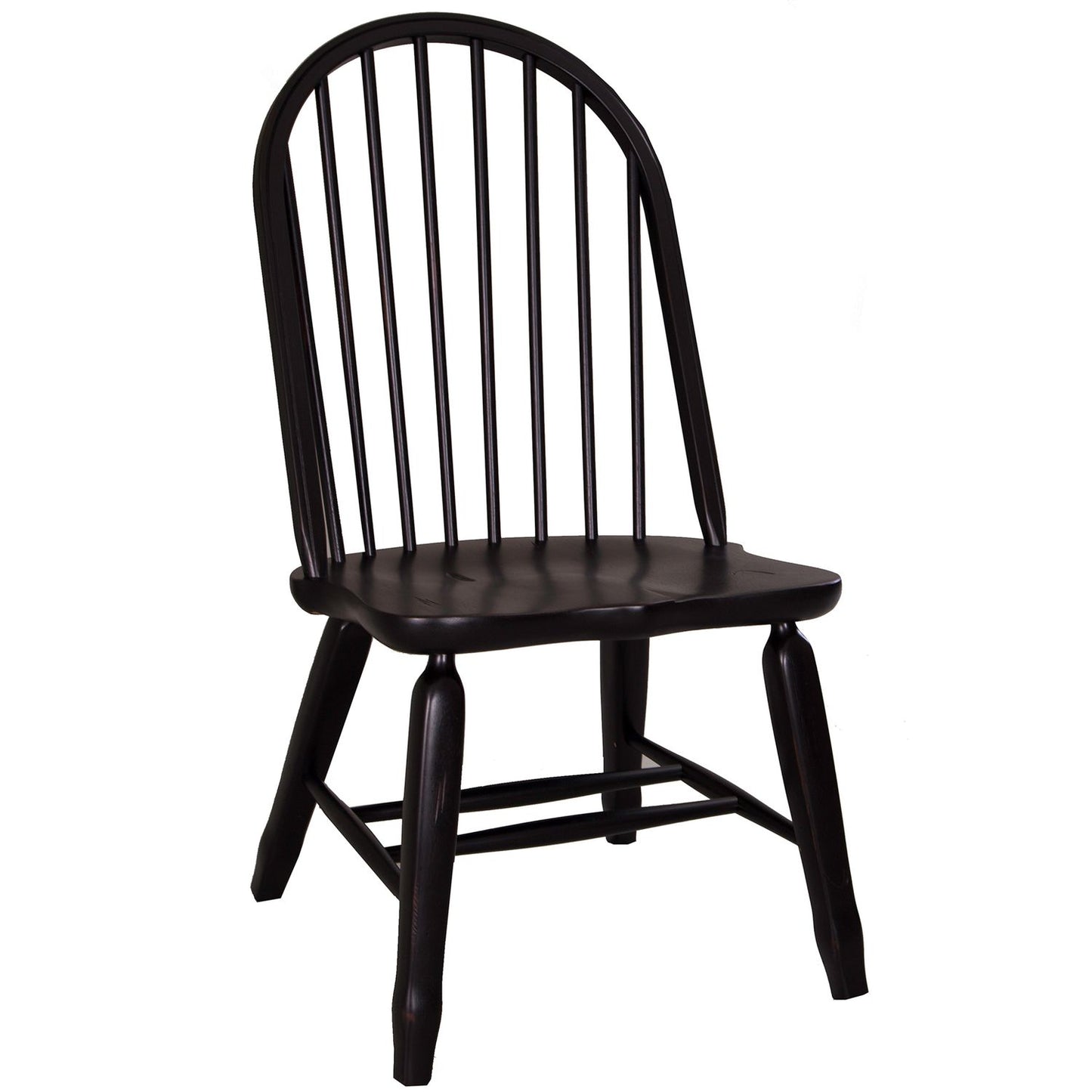 Treasures - Bow Back Side Chair - Black