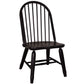 Treasures - Bow Back Side Chair - Black