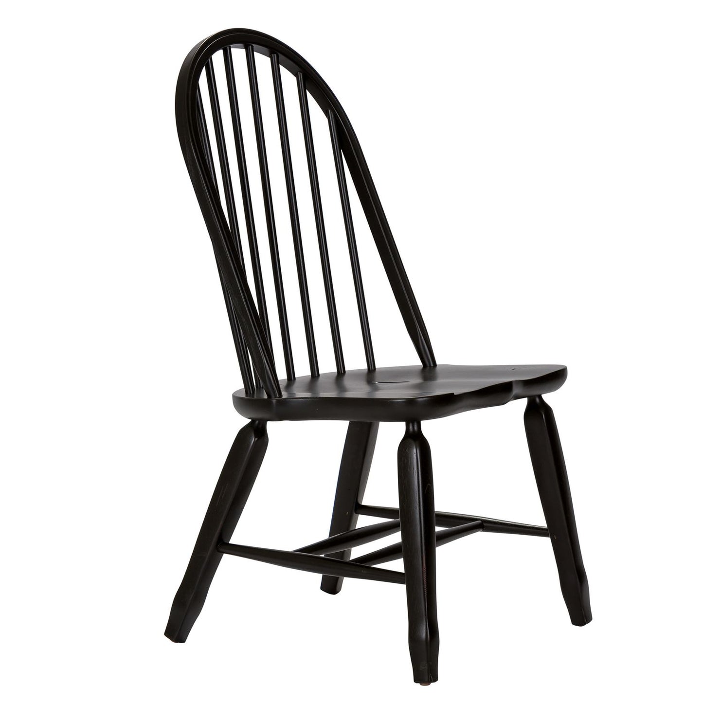 Treasures - Bow Back Side Chair - Black