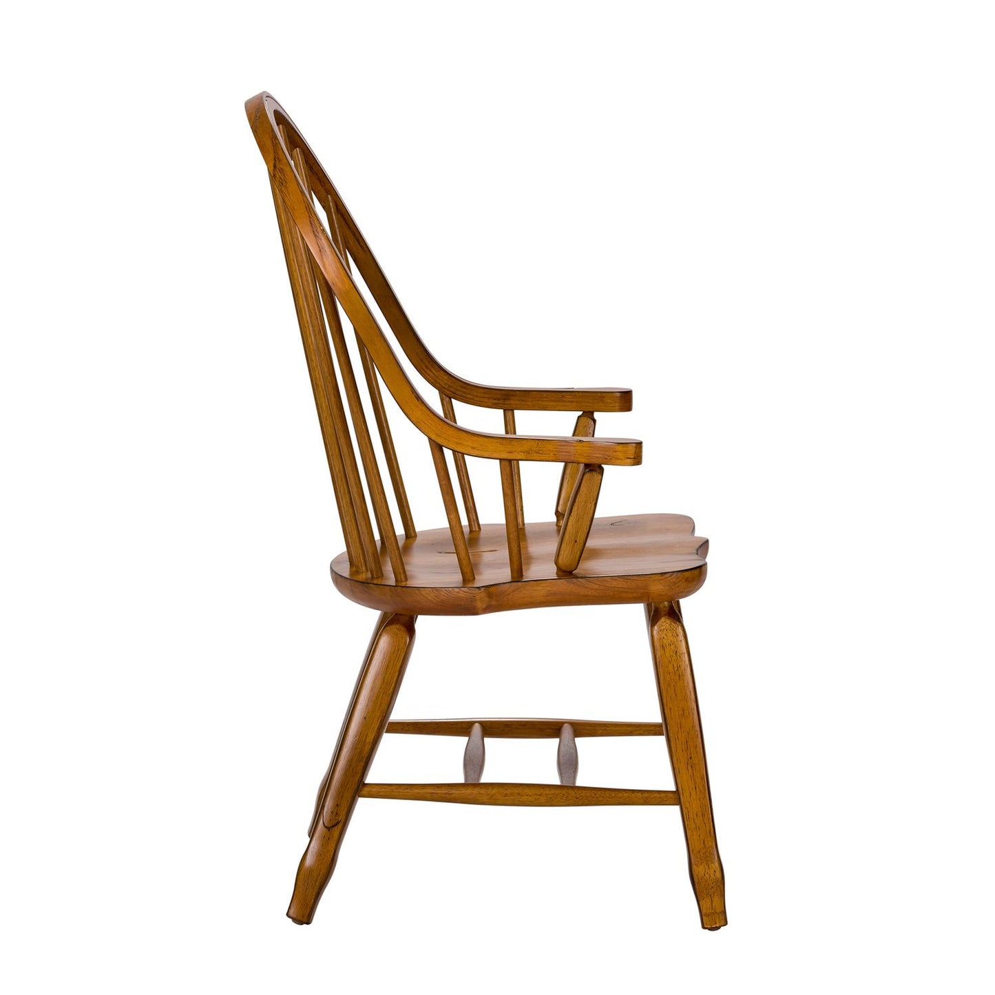 Treasures - Bow Back Arm Chair - Oak