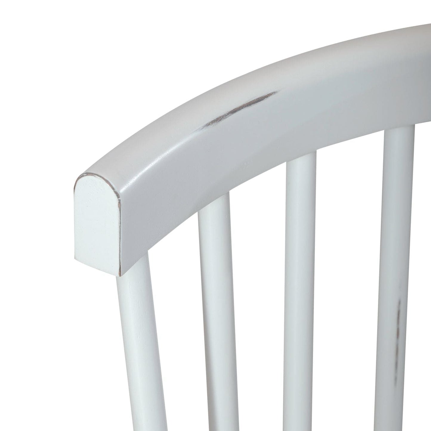 Capeside Cottage - Spindle Back Side Chair - White (RTA)