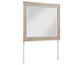 Henry Reeded 42" Mirror, Tan Finish