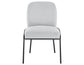 Conrad Upholstered Side Chair with Black Leg