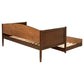 Bozeman Wood Twin Daybed With Trundle Medium Walnut