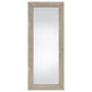 Cadence Tempered Glass Full Length Mirror Grey Washed Oak