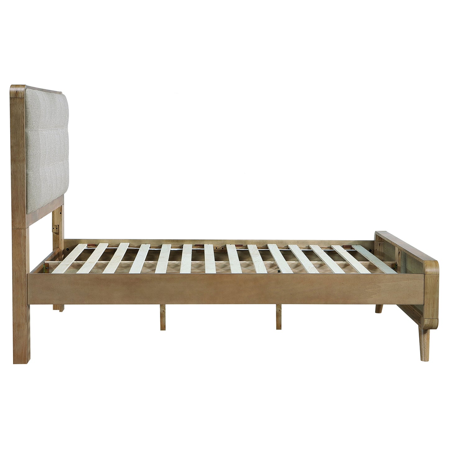 Robyn Wood Full Platform Bed Light Ash