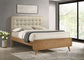 Robyn Wood Eastern King Platform Bed Light Ash