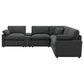 Collins 6-piece Modular Power Reclining Sectional Dark Grey