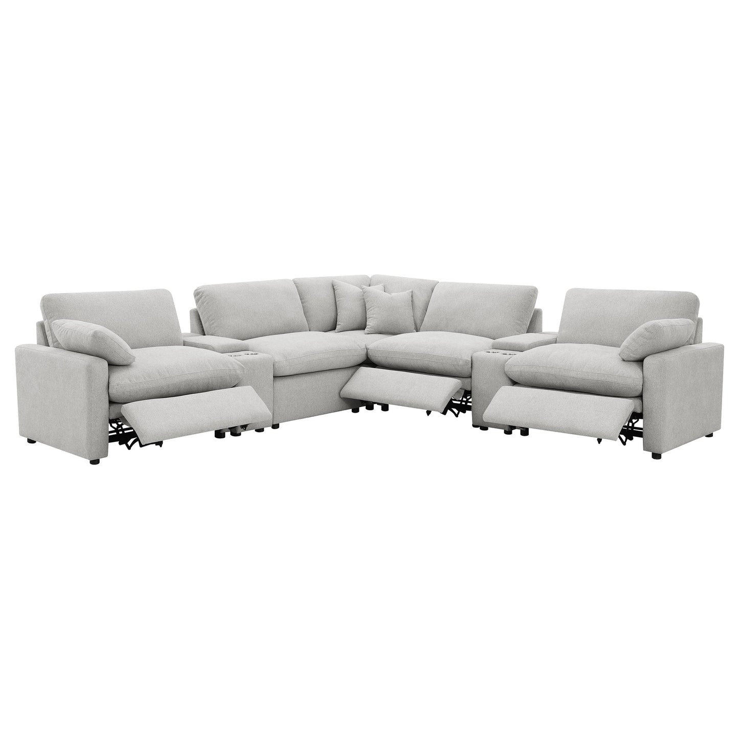 PWR SECTIONAL 7 PC SET