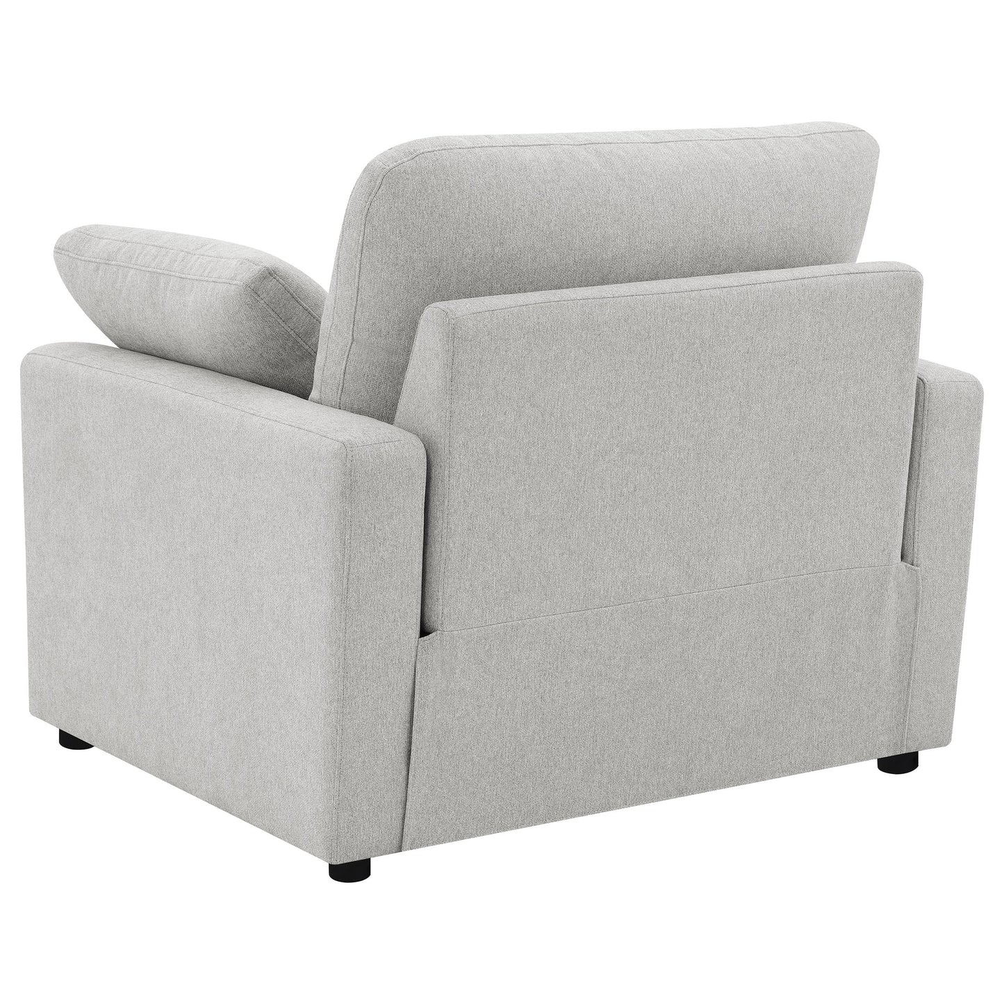 Collins Upholstered Power Recliner Chair Grey