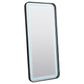 Glendora LED Standing Mirror with Bluetooth Speaker Black