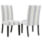 Herran Upholstered Dining Side Chair Beige (Set of 2)