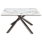 Carvell Square Sintered Stone Top Coffee Table Mirage White