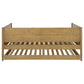 Calinda Wood Twin Daybed With Trundle Natural