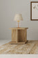 Cortona Square Engineered Wood End Side Table Mango