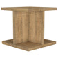 Cortona Square Engineered Wood End Side Table Mango