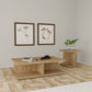 Cortona Square Engineered Wood End Side Table Mango