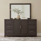 Modern Edge - Dresser & Mirror