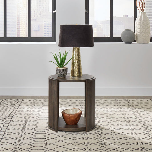 City View - Round End Table