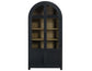 Magnolia Curio, Black with Weathered Sand Interior