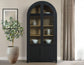 Magnolia Curio, Black with Weathered Sand Interior