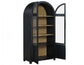 Magnolia Curio, Black with Weathered Sand Interior