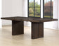 Evan 78-96 inch Dining Table with 18" Leaf