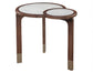 Oormi Banswara White Marble Inlay End Table