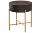 Bobbi 30" Round Solid Wood End Table