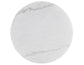 Vida 22" Round White Marble Top End Table