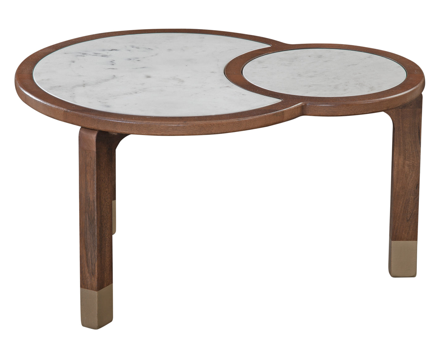 Oormi Banswara White Marble Inlay Coffee Table