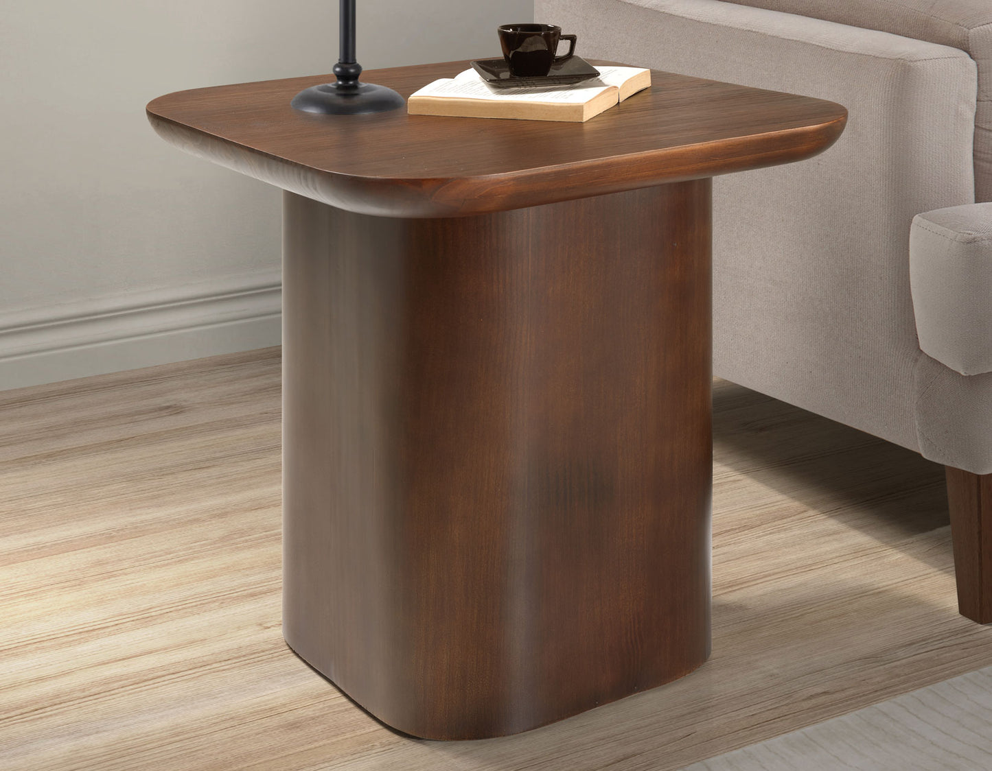 Hunter 22" Solid Wood End Table