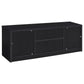 Winfield 60-inch 2-door TV Stand Media Console Black