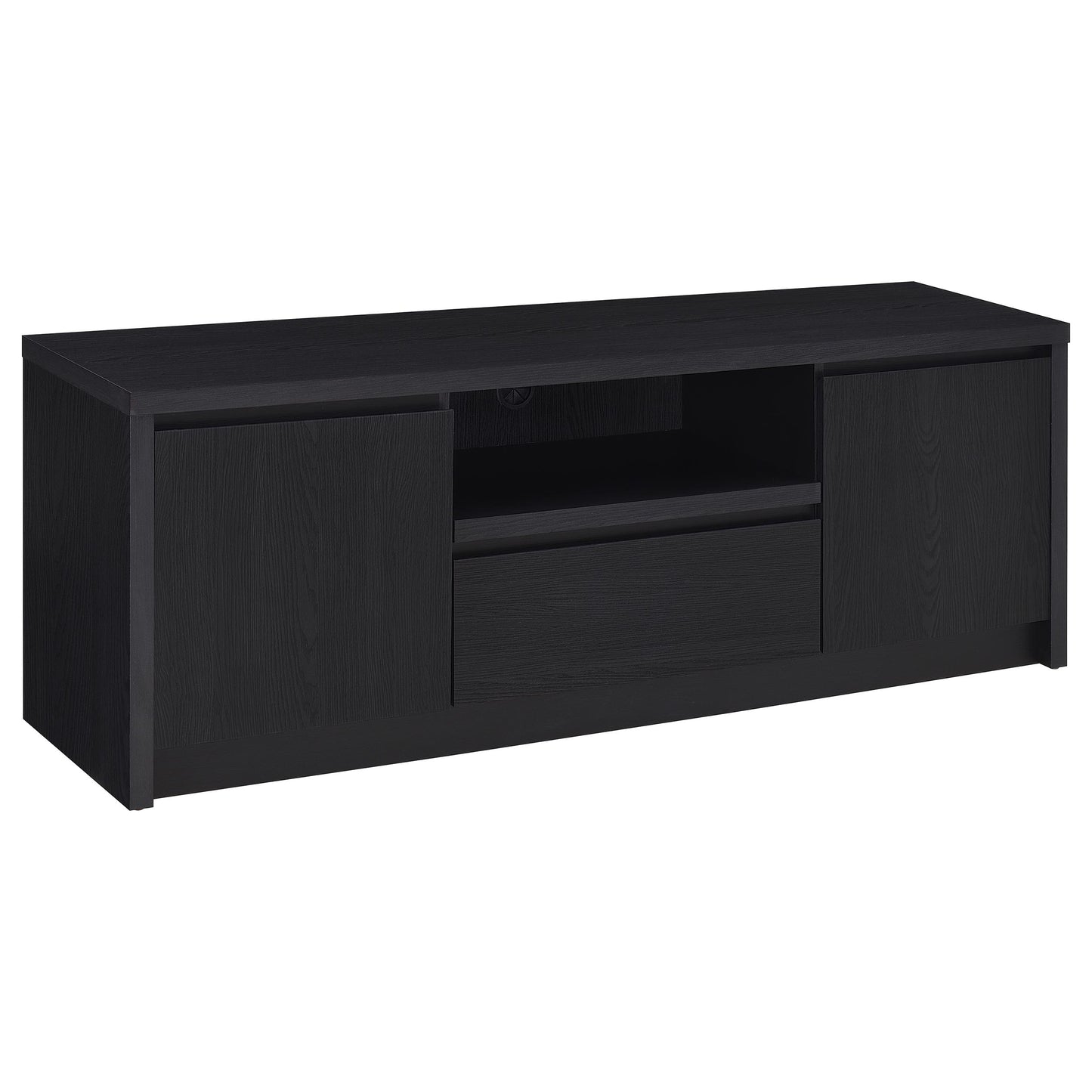 Winfield 3-piece Entertainment Center 60-inch TV Stand Black