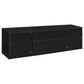 Winfield 78-inch 2-door TV Stand Media Console Black