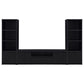 Winfield 78-inch 2-door TV Stand Media Console Black