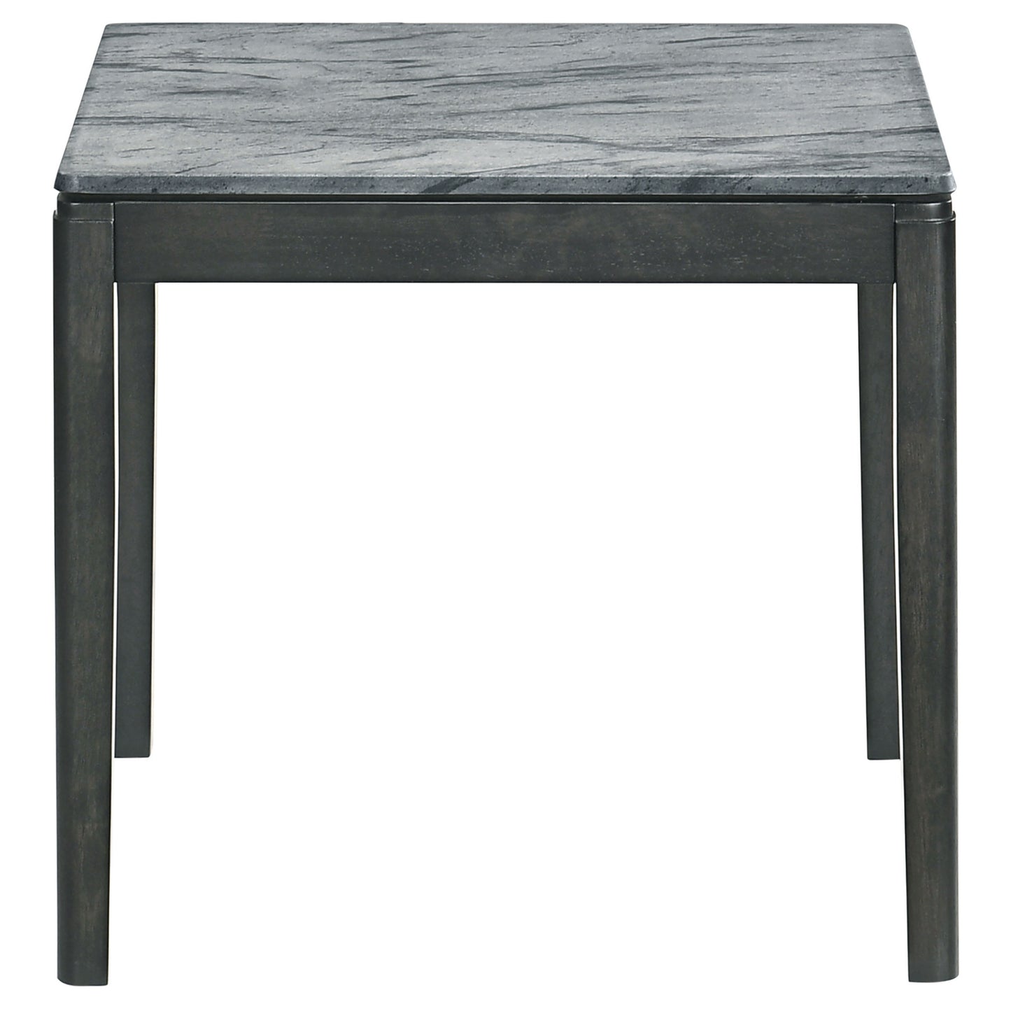 Mozzi 2-piece Coffee and End Table Set Grey Faux Marble