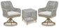 Ashley Express - Seton Creek 2 Outdoor Chairs with End Table