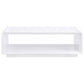 Paseo 3-piece Coffee and End Table Set White High Gloss
