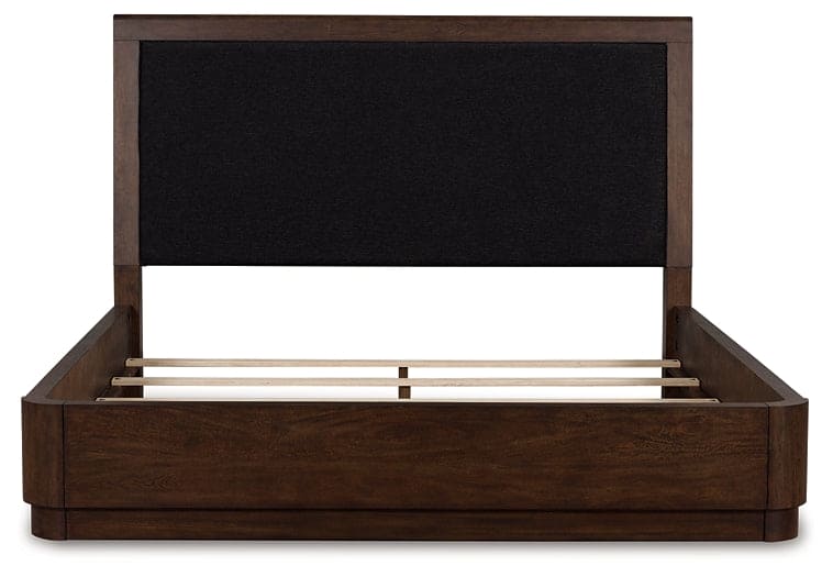 Dilenno King Upholstered Panel Bed