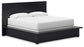 Londer King Panel Bed with Mirrored Dresser, Chest and Nightstand