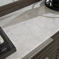 Arkenton California King Panel Bed with Mirrored Dresser