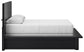 Londer Queen Panel Bed with Mirrored Dresser and Chest