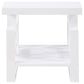 Schmitt 3-piece Coffee and End Table Set White High Gloss