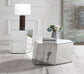 Capella 2-piece Mirrored Coffee and End Table Set Silver