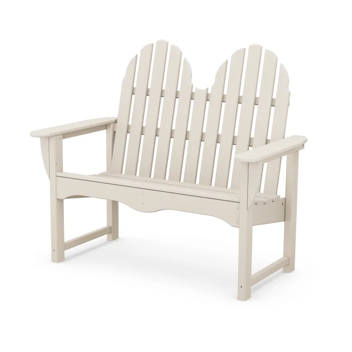 POLYWOOD Classic Adirondack 48" Bench FREE SHIPPING