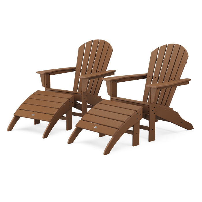 POLYWOOD South Beach 4-Piece Adirondack Set FREE SHIPPING