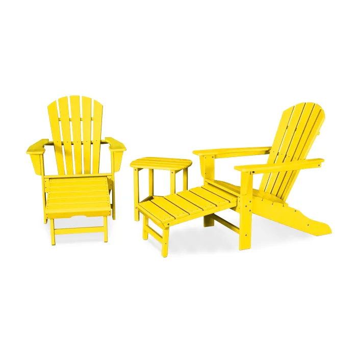 POLYWOOD Palm Coast Ultimate Adirondack 3-Piece Set FREE SHIPPING