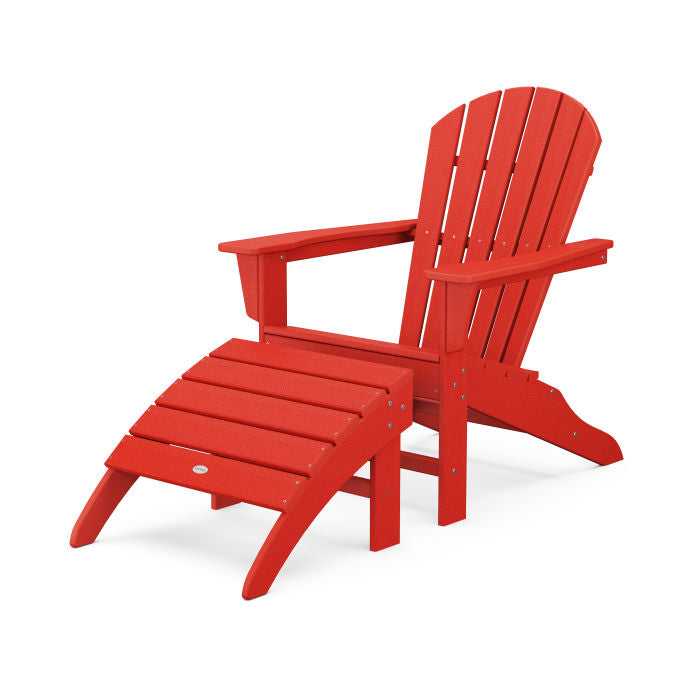 POLYWOOD South Beach Adirondack 2-Piece Set FREE SHIPPING