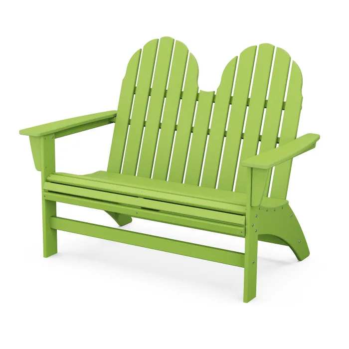 POLYWOOD Vineyard 48" Adirondack Bench FREE SHIPPING